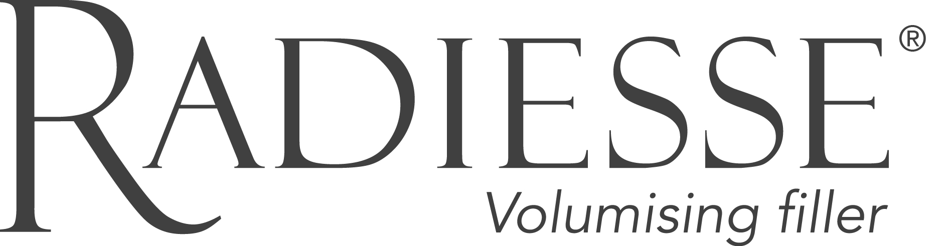 radiesse volumising filler logo