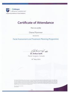 Allergan Medical Institute - Facial Assessment and treatment Planning Programme