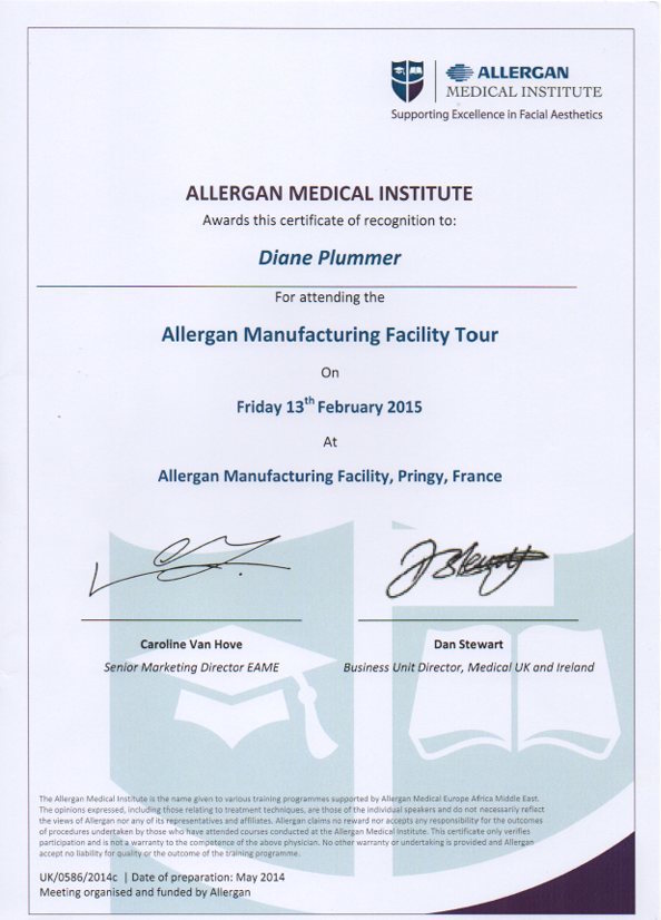 Allergan Manufacturing Facility Tour Pringy France
