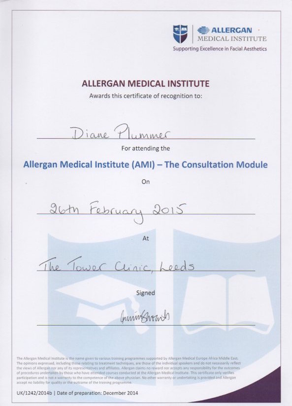 allergan medical institute consultation module